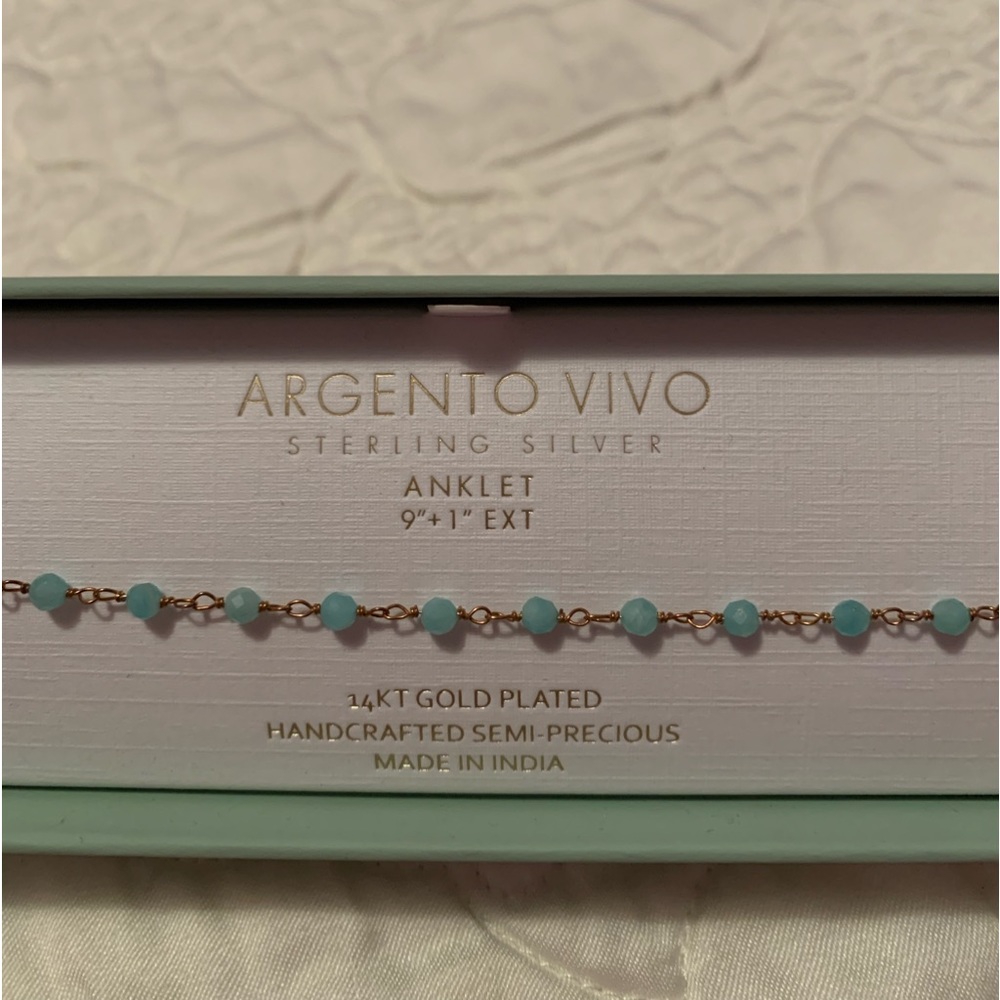 Argento Vivo Anklet